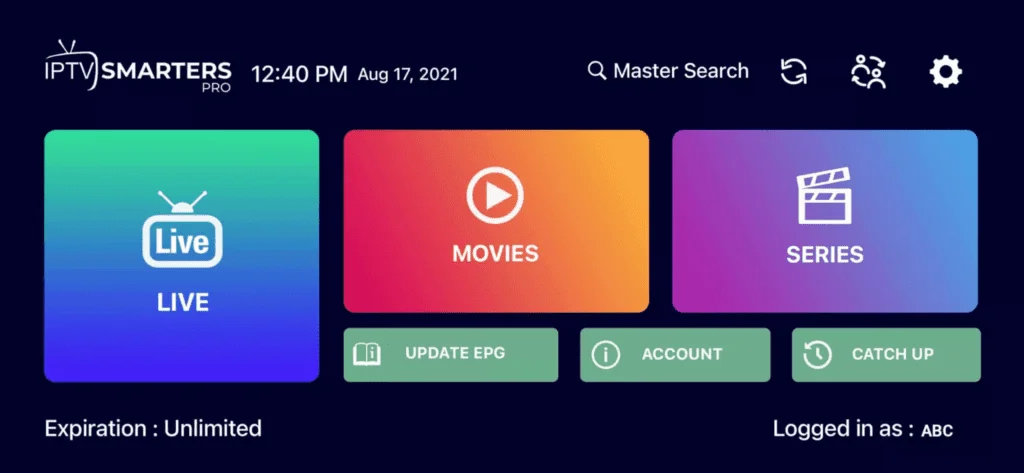 Loading IPTV Smarters on Apple Device