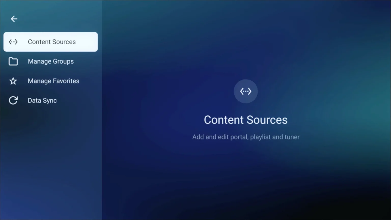 Add Portal option on MYTV Online 3